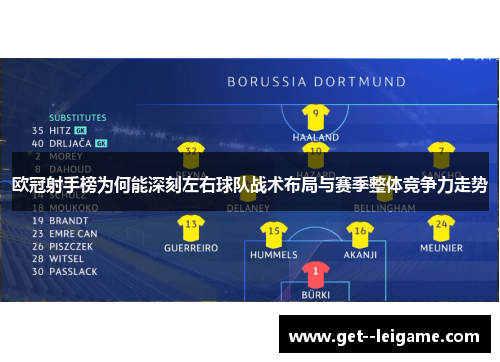 欧冠射手榜为何能深刻左右球队战术布局与赛季整体竞争力走势