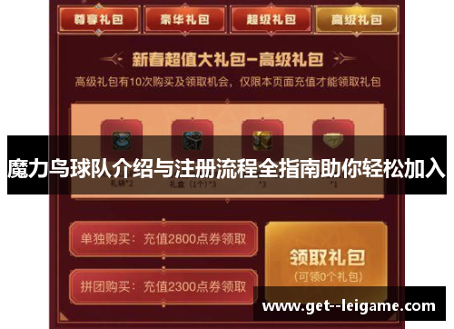 魔力鸟球队介绍与注册流程全指南助你轻松加入 魔力鸟球队介绍与注册流程全指南助你轻松加入